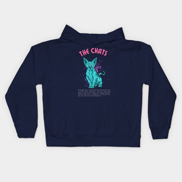 the chats Kids Hoodie by Oks Storee